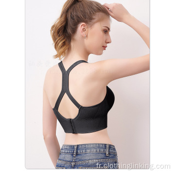 Running Yoga Soutien-gorge de yoga dos ouvert pour femme